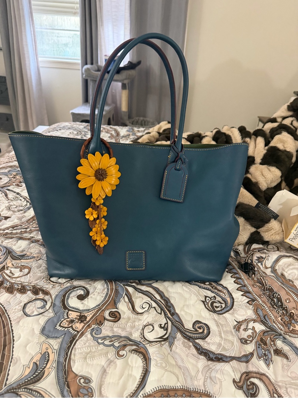 Dooney and Bourke Medium Russell Tote in Denim